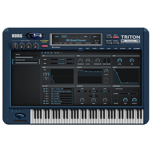 TRITON Extreme - Legendary Workstation Synthesizer by KORG