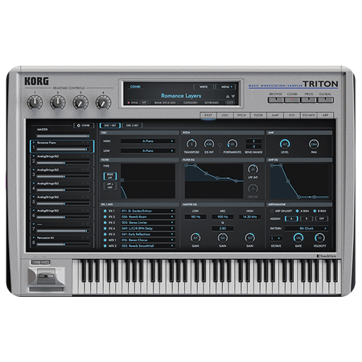 TRITON - Classic Workstation Synthesizer by KORG